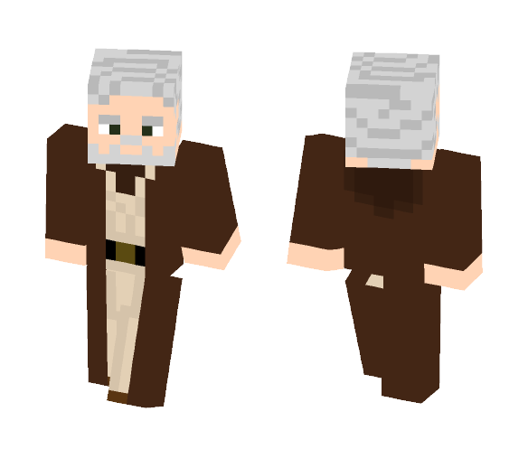 Old Ben Kenobi - Male Minecraft Skins - image 1
