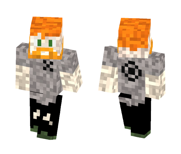 Red Head Bearded Dude - Male Minecraft Skins - image 1