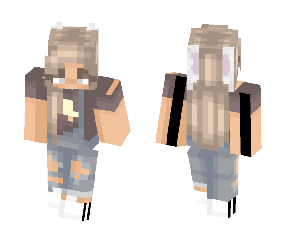 One hit... Bad for me.. - Female Minecraft Skins - image 1