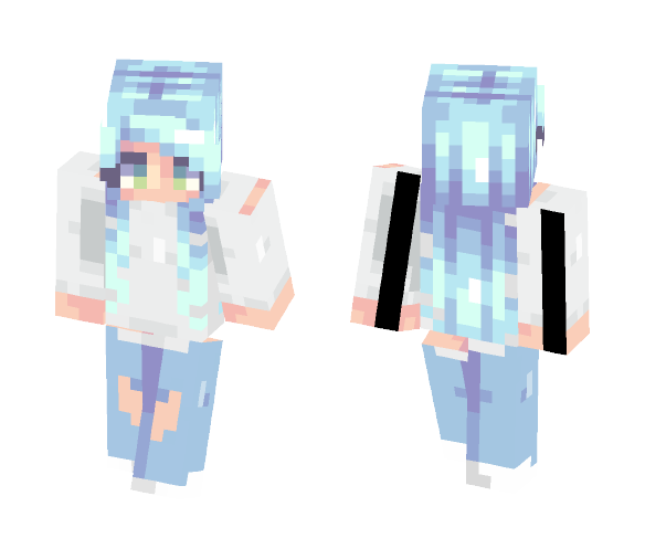 Electric ice - Female Minecraft Skins - image 1