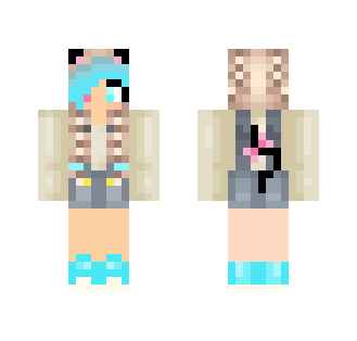 Mef'wa Diamond Girl - Girl Minecraft Skins - image 2