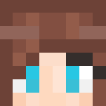 Normal Brown Haired Girl - Color Haired Girls Minecraft Skins - image 3