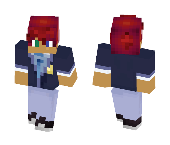 Blaze - school uniform - Male Minecraft Skins - image 1