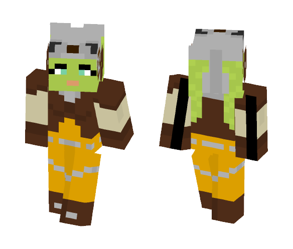 Hera Syndulla - Female Minecraft Skins - image 1