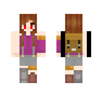 -{Team P.A.L.E}- Amber - Female Minecraft Skins - image 2