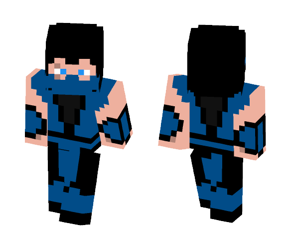 Klassic Sub-Zero - Male Minecraft Skins - image 1