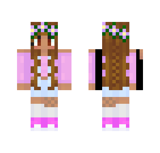 cute spring skin - Female Minecraft Skins - image 2