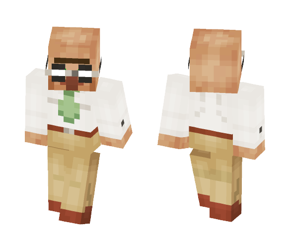 The Villager Of The Strange Earth - Interchangeable Minecraft Skins - image 1