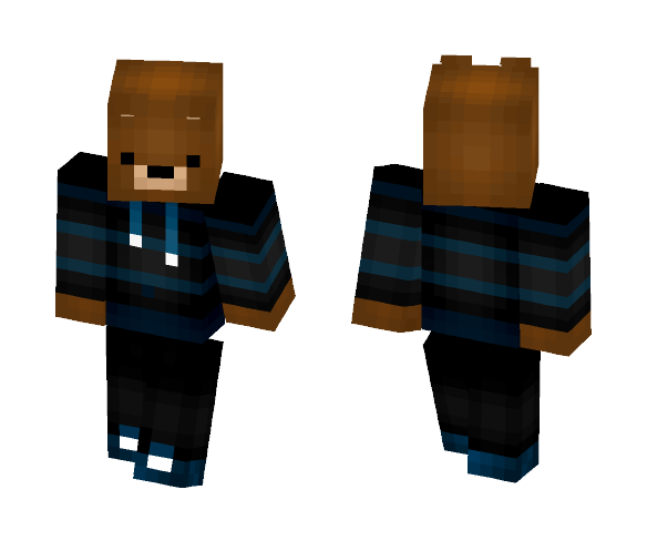 Casual Building Bear - Male Minecraft Skins - image 1