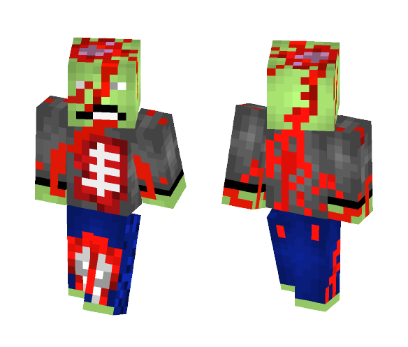 Zombii (remade) - Male Minecraft Skins - image 1