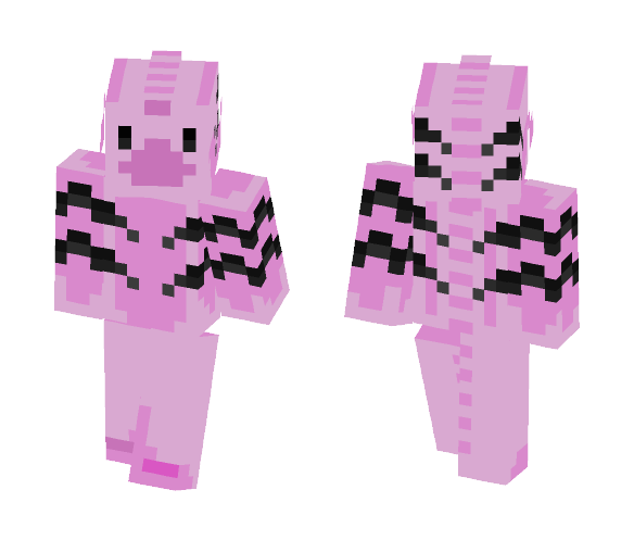 Pink and purple Sea horse - Interchangeable Minecraft Skins - image 1