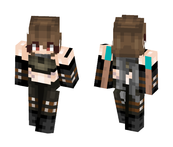 Huntertale Chara - Female Minecraft Skins - image 1
