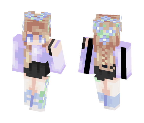 Overgrown | Bethany - Female Minecraft Skins - image 1