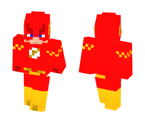 Flash [Comic Version] - Male Minecraft Skins - image 1