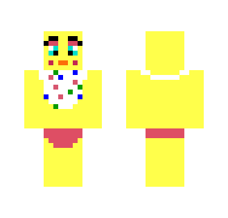Toy Chica ~Fnaf series~ - Female Minecraft Skins - image 2