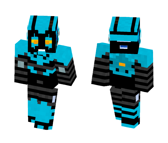 Blue beetle | Jamie Reyes - Male Minecraft Skins - image 1