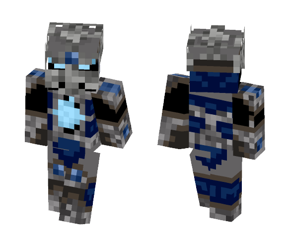 Gray Knight - Interchangeable Minecraft Skins - image 1