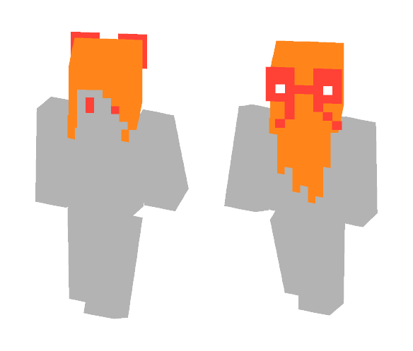 Grey Alex - Female Minecraft Skins - image 1