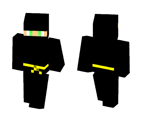 Ninja *Belt changes* - Interchangeable Minecraft Skins - image 1