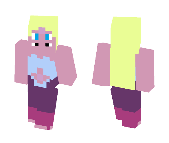 Rainbow Quarts - Female Minecraft Skins - image 1