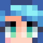 Skin Trade - Turquoise Blue - Female Minecraft Skins - image 3