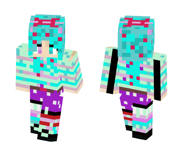 Easter Candy Madness! - Female Minecraft Skins - image 1