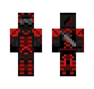 Red Skeleton Hunter With Goggles! - Male Minecraft Skins - image 2