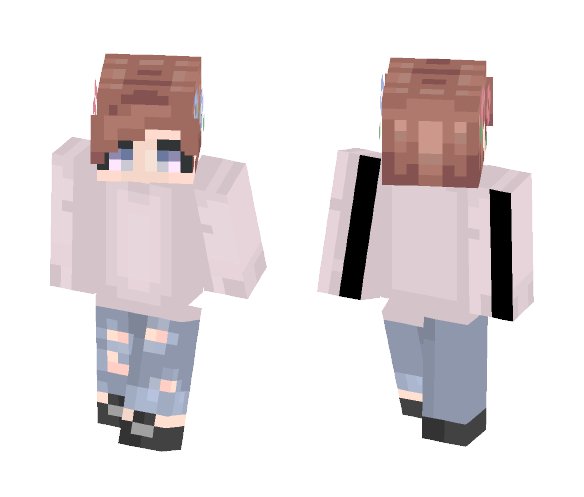 Flowers With Jeans - Interchangeable Minecraft Skins - image 1