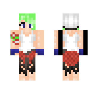 an attempt at a punk girl xD - Girl Minecraft Skins - image 2
