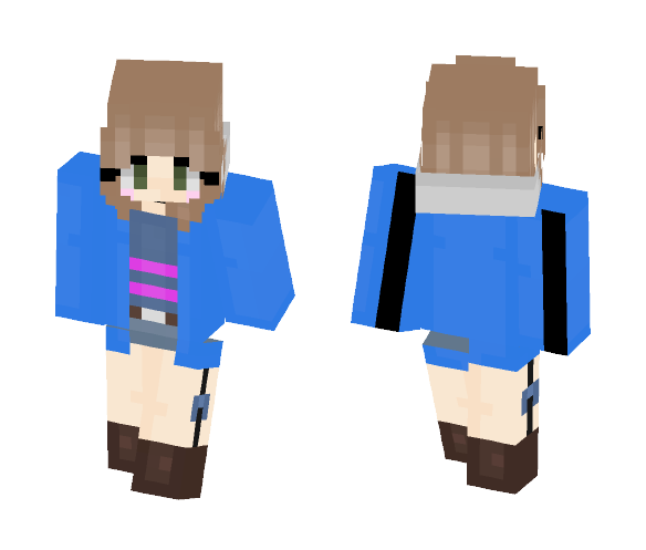 Eleanor - Undertale Story Character - Female Minecraft Skins - image 1