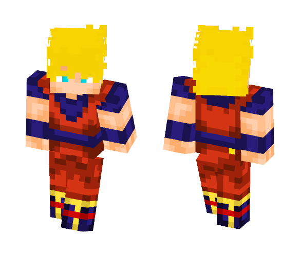Super Saiyan Goku - Male Minecraft Skins - image 1