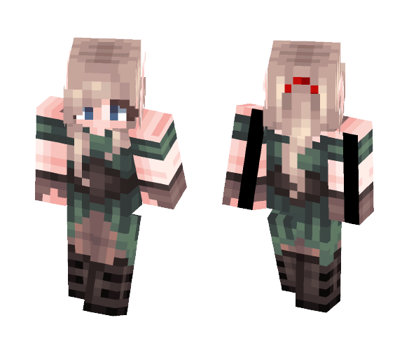 Elven Jedi - Female Minecraft Skins - image 1