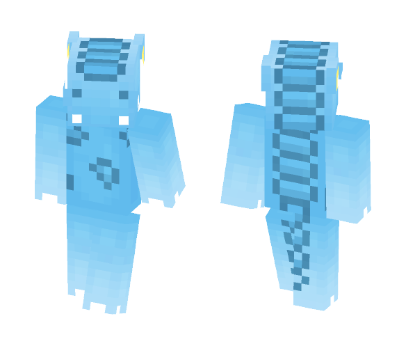Blue Dinosaur - Interchangeable Minecraft Skins - image 1
