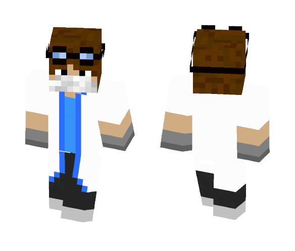 scientist skin 2 - Male Minecraft Skins - image 1