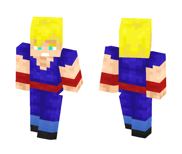 Gohan Super Saiyan - Male Minecraft Skins - image 1