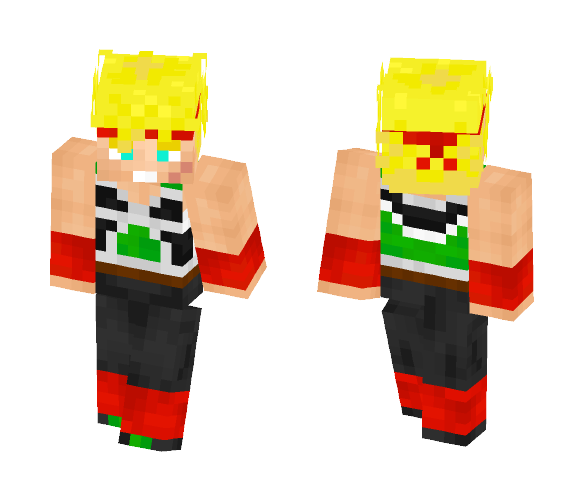 Bardock Super Saiyan - Male Minecraft Skins - image 1