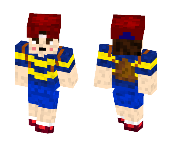 Ness (EarthBound) - Male Minecraft Skins - image 1