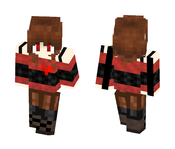 Chara Dreemurr (Underfell) - Female Minecraft Skins - image 1