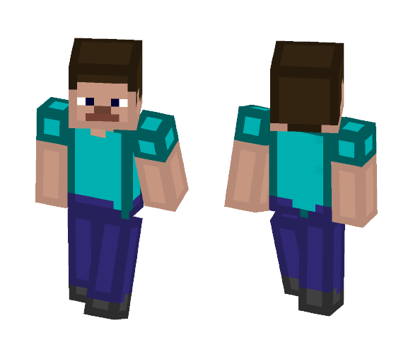 Advanced Steve - Male Minecraft Skins - image 1