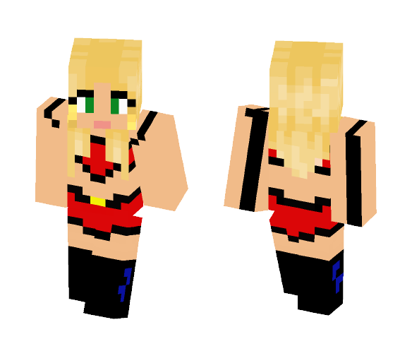 Charlotte Flair WWE - Female Minecraft Skins - image 1