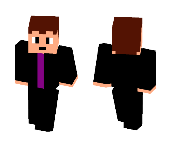 9th Doctor (purple) - Male Minecraft Skins - image 1