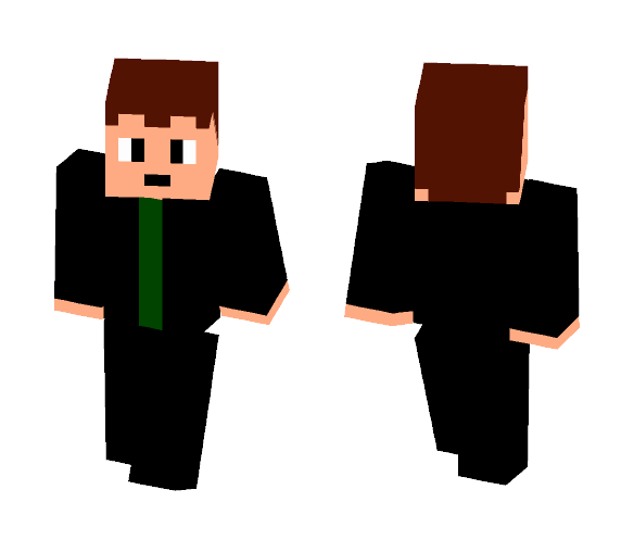 9th Doctor (Green) - Male Minecraft Skins - image 1