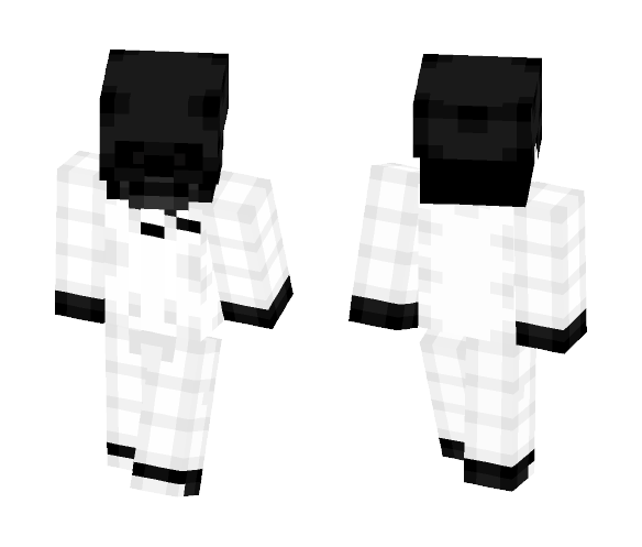 Black mask - Male Minecraft Skins - image 1