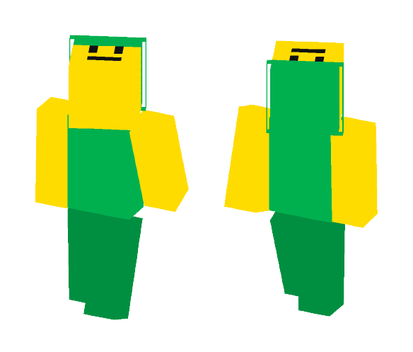 Make the head face downwards - Male Minecraft Skins - image 1