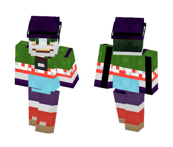 Batman Killing Joke Joker - Batman Minecraft Skins - image 1