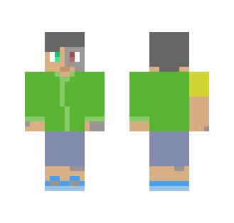 Cyborg Person - Male Minecraft Skins - image 2