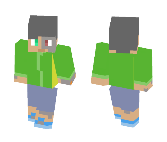 Cyborg Person - Male Minecraft Skins - image 1