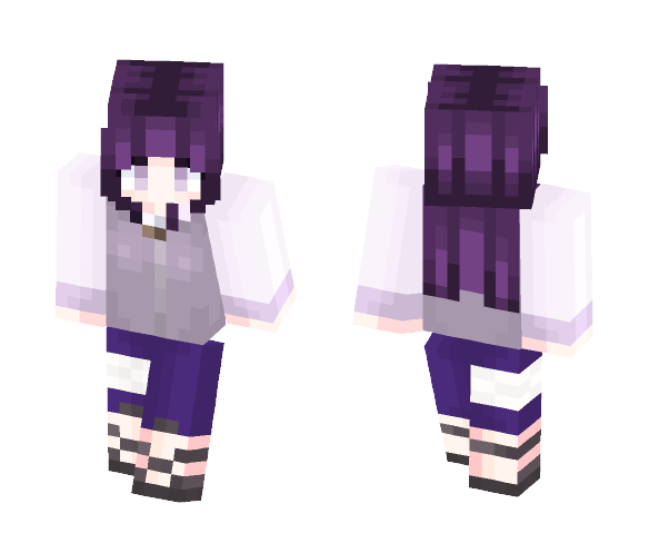 Naruto- Hinata Hyuuga - Female Minecraft Skins - image 1
