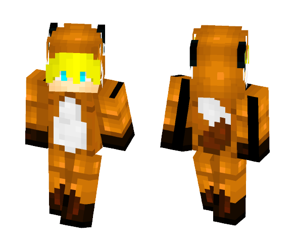 Fox Costume =3 - Male Minecraft Skins - image 1