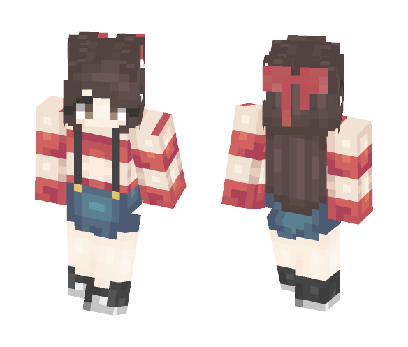 Is This Too Stripey? - Female Minecraft Skins - image 1
